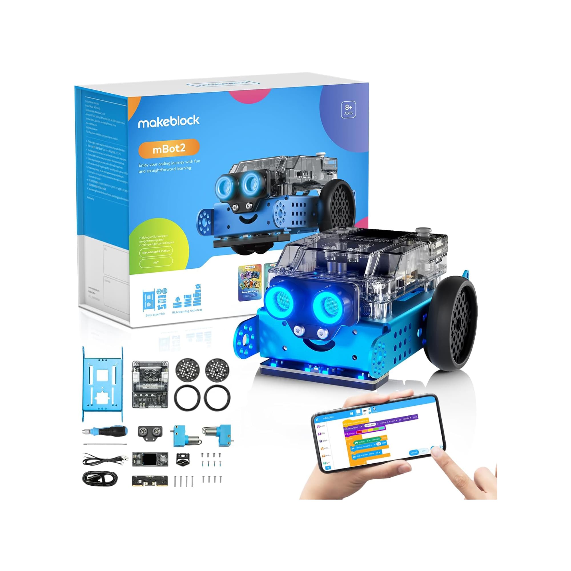 Робот-конструктор Makeblock mBot 2 с искусственным интеллектом